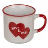 Love a You & Me - sada dvou hrnků