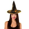 Klobouk čarodějnice - zlatá pavučina