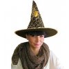 Klobouk čarodějnice - zlatá pavučina