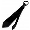 Černá kravata saténová