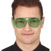 Retro brýle AVIATOR - zelené