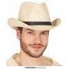 Kovbojský klobouk - slaměný
