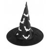 Dětský klobouk čarodějnice - netopýři
