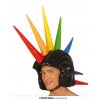 Nafukovací helma s barevnými hroty