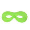 Škraboška pierrot - maska zelená