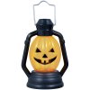 Halloweenská lucerna s dýní a LED světlem