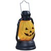 Halloweenská lucerna s dýní a LED světlem