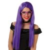 Čarodějnice - dámská paruka fialová