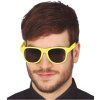 Párty retro brýle - neon žluté