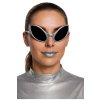 Alien - stříbrné párty brýle