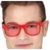 Levné červené párty brýle