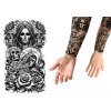 Falešné nalepovací tetování - Muerte - Day of the Dead