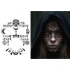Tetování na obličej – Satanic Halloween