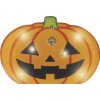 Dýně - svítící brož na oblečení - Halloween