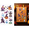 Sada dětských Halloweenských samolepek