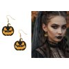 Černé dýně - náušnice - Halloween