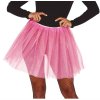 Tylová tutu sukně 40cm - růžová