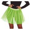 Tylová tutu sukně 40cm - světle zelená