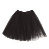 Tylová tutu sukně 40cm - černá