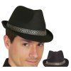 Černý párty klobouk - gangster