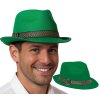 Zelený párty klobouk - gangster