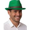 Zelený párty klobouk - gangster