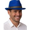 Modrý párty klobouk - gangster