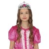 Dětská korunka pro princeznu s růžovým srdcem
