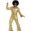 Pánský zlatý retro kostým 80-90. léta