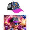 Party kšiltovka Mushroom – psychedelic