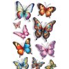 Motýli - dětská sada falešných tetování