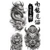 Asia dragon - párty sada falešných tetování