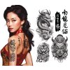 Asia dragon - párty sada falešných tetování