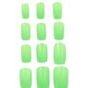 Zelené nalepovací nehty 12 ks