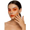 Oranžové nalepovací nehty 12 ks - Neon