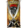 Pirátská sada - šavle 2ks a maska