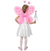 Dětský kostým - růžový motýl
