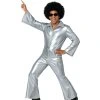 Pánský stříbrný retro kostým 80-90. léta