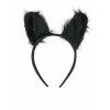 Čelenka s černýma kočičíma ušima