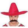 Sombréro - mexický klobouk červený