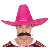Sombréro - mexický klobouk růžový