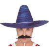 Sombréro - mexický klobouk modrý
