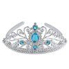 Korunka pro princeznu čelenka - modrá