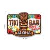 Tiki bar cedule 35cm - Havajská párty
