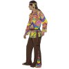 Hippies 60. léta pánský kostým s čelenkou - Psychedelic