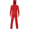 Kostým Pilot červený