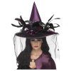 Fialový čarodějnický kloubouk