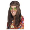 Sada - Hippie 60. léta - čelenka, brýle, náhrdelník