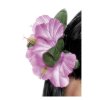hawaiian flower hair clip purple 2000x