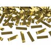 Vystřelovací konfety zlaté - 40cm